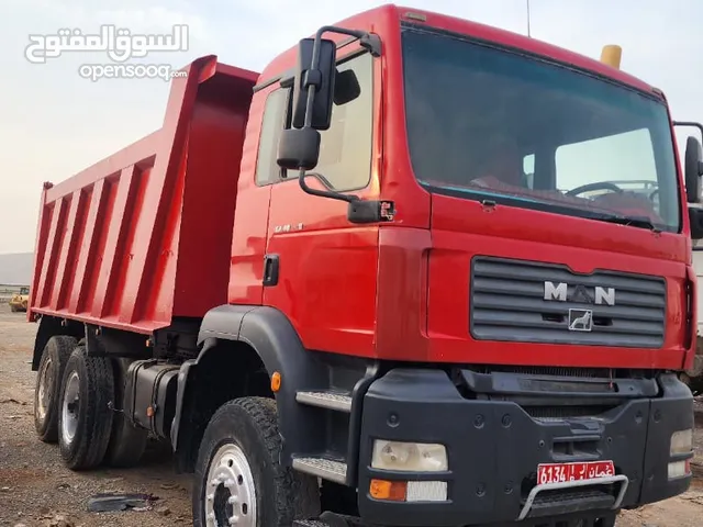 Man tipper truck
