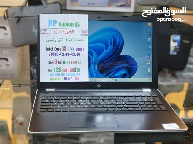 HP Laptop 15 /CPU I3 شاشه باللمس