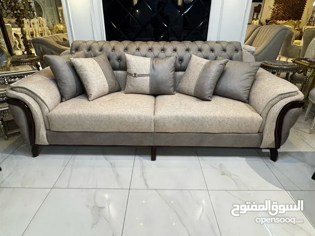 طقم كنب مميز سبع مقاعد فخم تصميم فاخر اثاث منزلي
