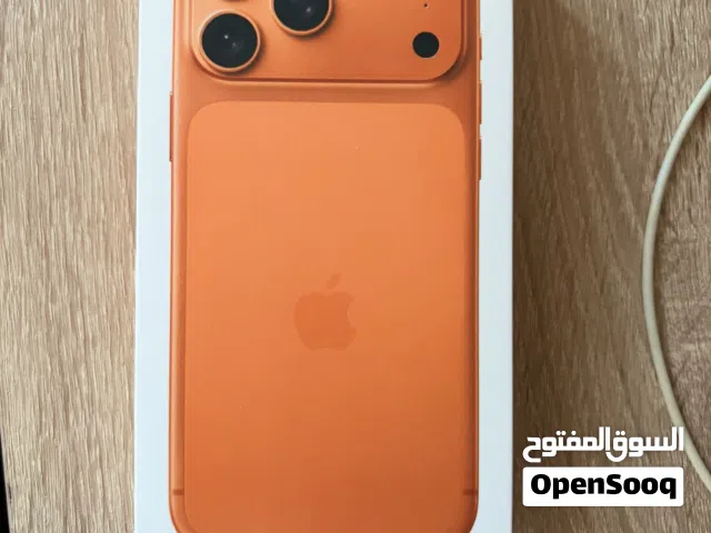 Apple iPhone 17 Pro Max - Brand New 1TB Cosmic Orange - Arabic Box