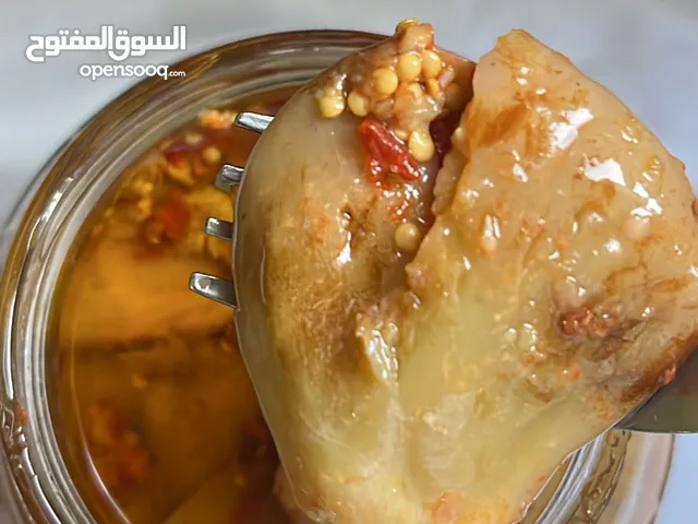 مكدوس بلدي محشي بجودة عالية – طعم أصلي ولذيذ الوزن كيلو