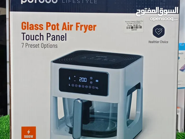 PORODO GLASS PORT AIR FRYER TOUCH PANEL