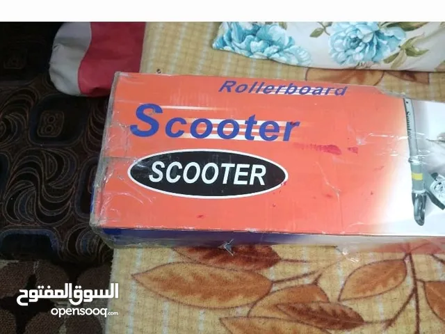 سكوتر حديد بالكرتونه إستعمال اسبوع للبيع بحاله ممتازه