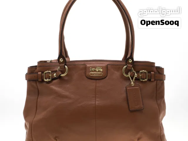 coach leather shoulder bag used
