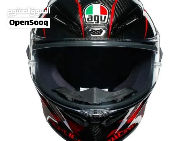 AGV من أي جي في HELMET PISTA GP RR CARBON/RED خوذة بيستا جي بي أر أر كاربون أحمر