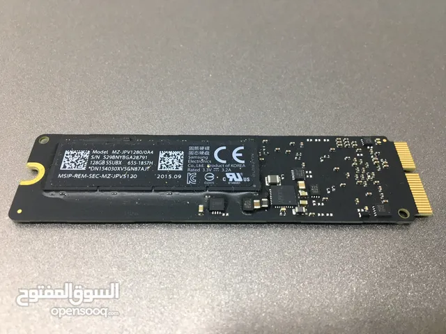 Apple SSD 128GB, PCI Flash Storage