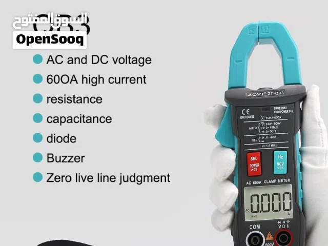 ساعة فحص ZOYI digital Clamp multimeter ZT-QB3