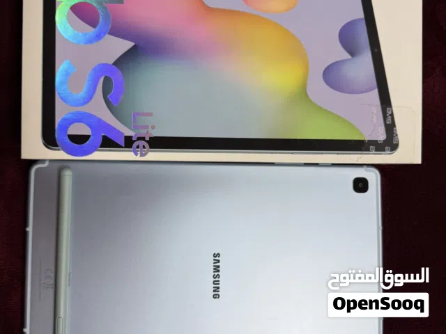 تابلت سامسونج (tablet samsung galaxy s6 lite)  مستعمل بحاله وكاله مساحه تخزين 64 gb وبحجم شاشه 10.4