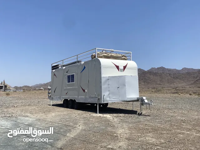 كرفان محلي مديل ألسنه غير مستخدم ابداً غرف وصاله ومطبخ و حمام وجالسه صطحيه