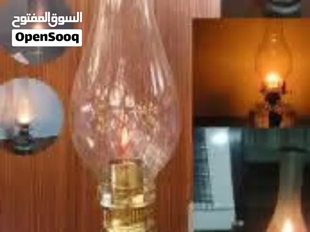 فانوس كاز فتيله  لمضه    بلوره  قنديل فانوس كاز فوانيس كلاسيك  انتيك اضاءه