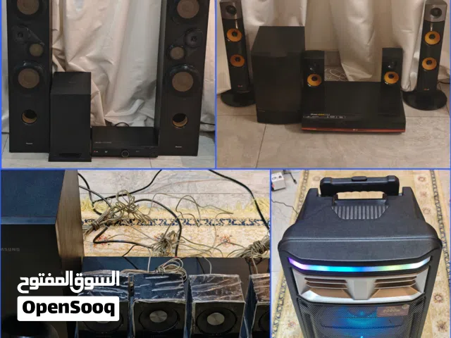 للبيع مسرح منزلي يشبك مع التلفاز بكيبل aux