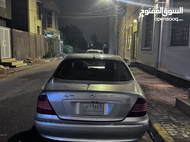 مارسدس غواصه حجم 320 مديل 2002خليجي بدون ضربه