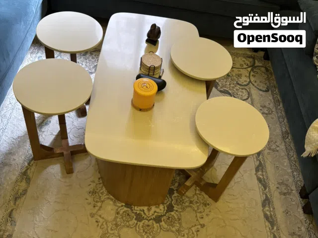 طقم طاولات غرفة معيشة