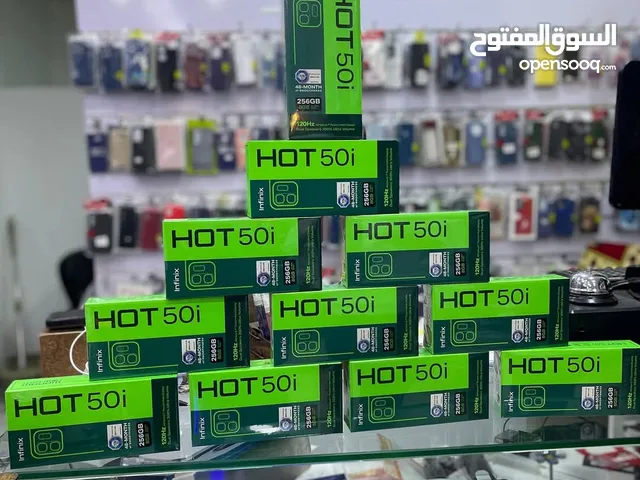 Infinix hot 50i لدى برج البحيرة موبايل 256GB/8GB