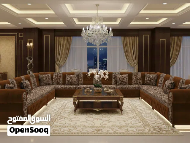 ركنة دريم هاوس ركنة ملكية بتصميم فندقي  مميز كابوتونيه يدوي وخشب زان جودة استثنائية وألوان رائعة