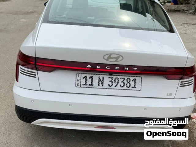 New Hyundai Accent in Baghdad