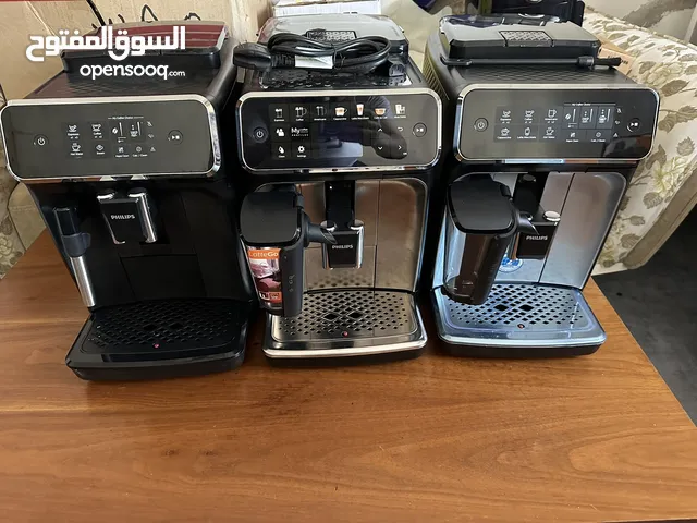 ماكينات قهوة فلبس  وديلونجي مع مطحنه جديد