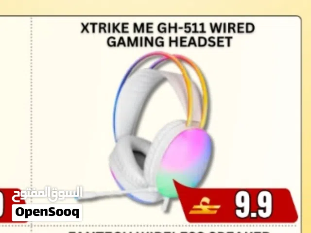 Xtrikeme Gh511 Gaming headset white in Offer