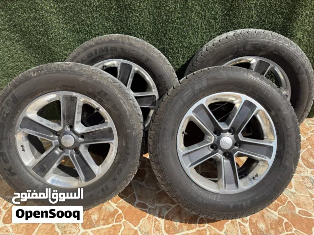 رنجات جيب رانجلر مع تواير مع ضمان 6شهور