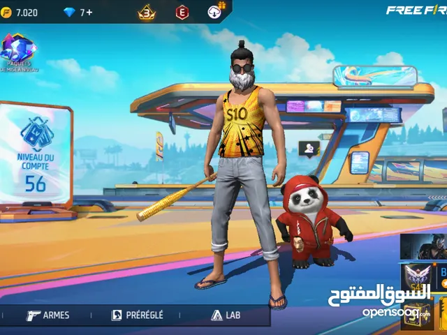 Free Fire Accounts and Characters for Sale in Khénifra