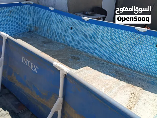 مسبح كبير طول5 متر وعرض2ونص متر وعمق1 متر ب125 الف