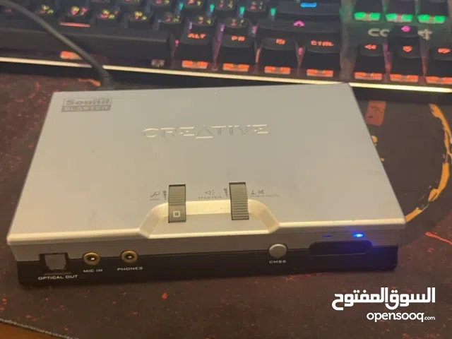 كرت صوت فضي SB0490 ممتاز ونظيف 100%