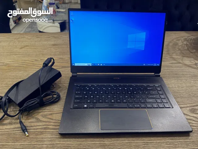 MSI Gaming Laptop i7-9750H RTX 2080 32gb ram 512 M.2