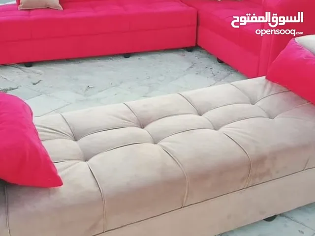 بمناسبة الافتتاح تنجيد طقم كنب او كورنر فقط 100 دينار