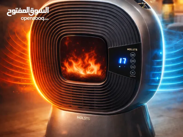 efroidisseur & Chauffage Électrique de Luxe avec Écran LED – Effet Flamme, Haut-Parleur Bluetooth et