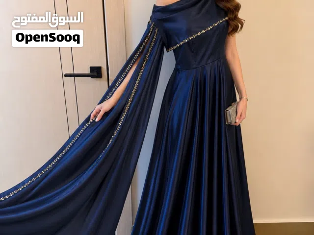فستان ازرق كحلي