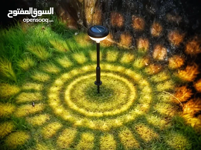 إضاءه دائرية بالطاقة الشمسية للحديقة وللشركات