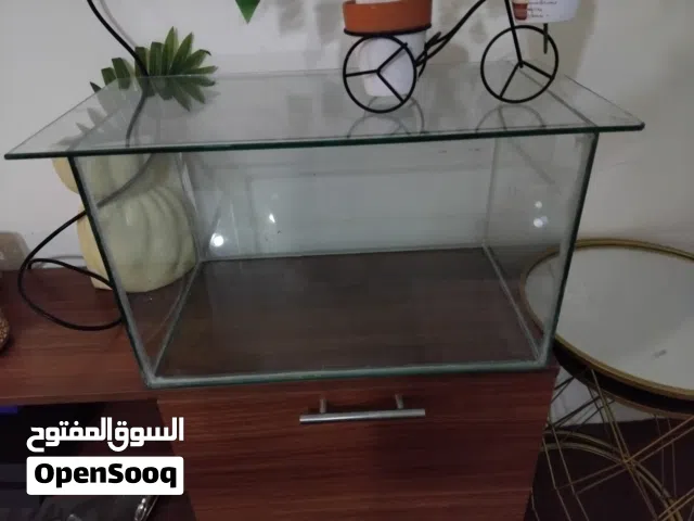 حوض سمك للبيع فاضي قياس 50×30×30 تفصيل زجاج سيكوريت معو بس طاحونة  سعر 8 تواصل وتسب الرقم مفصول