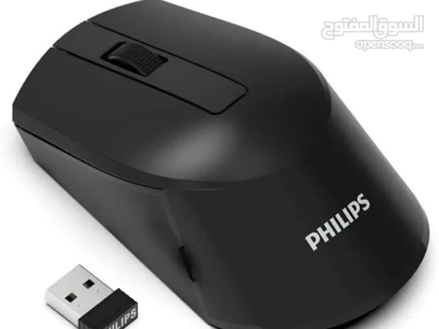 ماوس PHILIPS وDELL للبيع حالتهم ممتازة خارجين من الكرتونة فقط ال فيليبس وير ليس وال ديل سلكي
