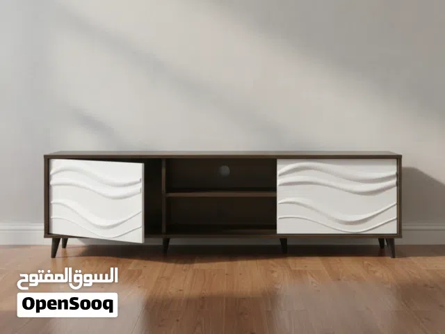 طاولة تلفزيون مودرن بتصميم موجي أنيق - TV 241772