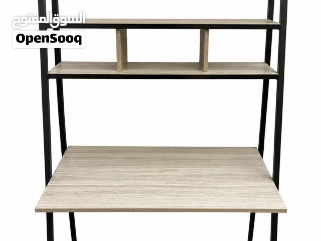 طاوله كورنر قهوه ويصلح ايضاً ل مكتب دراسة وعمل مع رفوف