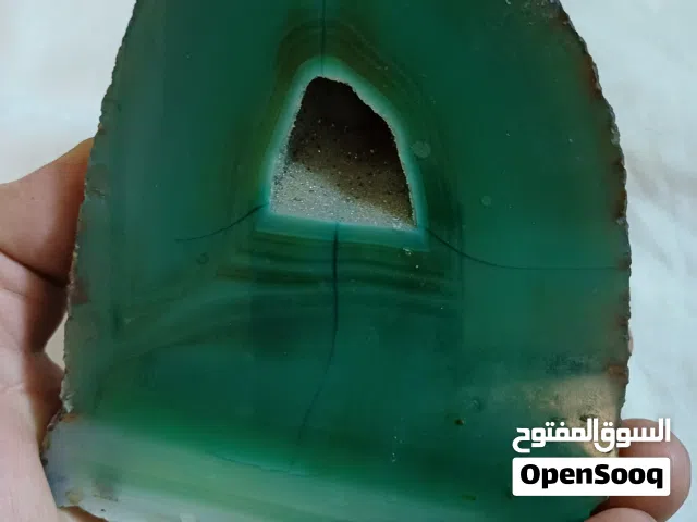 حجر عقيق اصلي غير مصقول