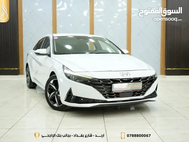 هونداي افانتي 2021 الشكل الجديد فل كامل بدون فتحه فحص كامل بدون ملاحظات وارد كوري جمرك جديد
