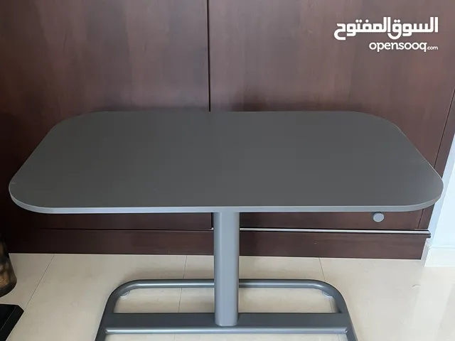 IKEA, SEGRARE, Desk sit/stand, dark grey, 110x60 cm