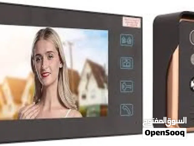 تركيب انتركم مع كامرا شاشة داخلية