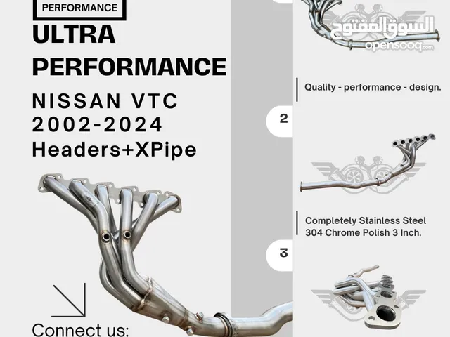 هيدرز نيسان فتك + X Pipe من 2002 : 2024 Headers Nissan VTC TP4800 + X Pipe From 2002:2024