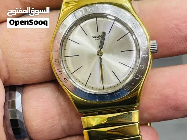 Swatch swiss مجموعة ساعات سواتش سويسري بحالة الوكالة بدون علبة وكفالة استعمال خفيف