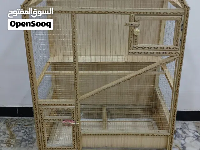 قفص يرهم جميع انواع الطيور كوكتيل غندور طيور الحب فنجس بلابل بسعر مناسب جداً شوف الوصف توصيل ماعندي