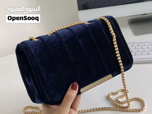 Velvet shoulder bag