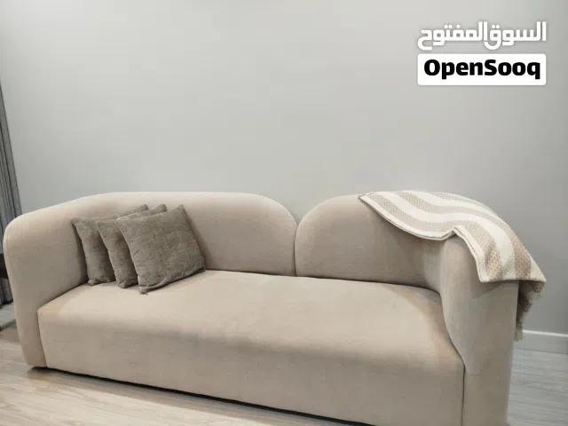 طقم كنب 7 اشخاص مستعمل نظيف قابل