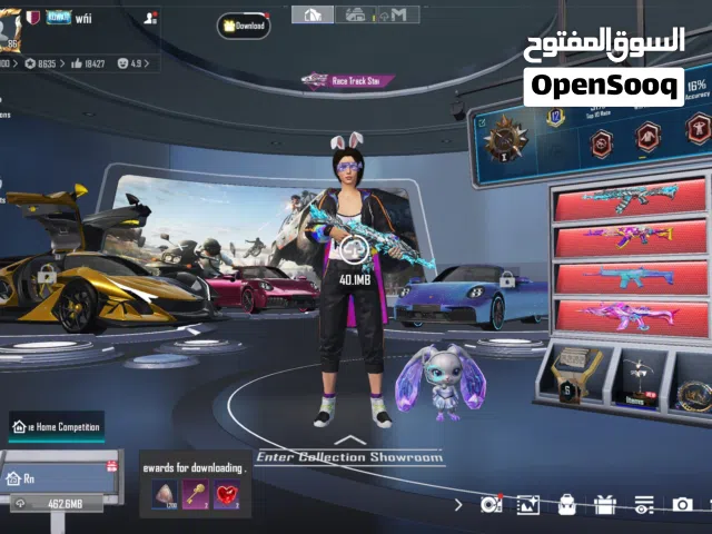حساب ببجي لفل 86