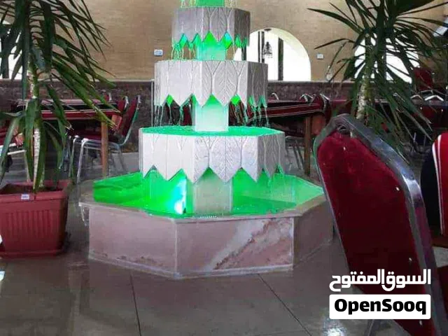 نوافير شلالات باربكيو تركيب جميع ديكورات حجريه