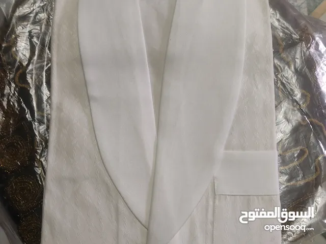 بيجامه رجالى ستان منقوش وستان ساده موديل شيك للعرسان..مقاس لارج