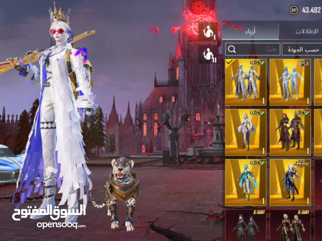 حساب ببجي للبيع