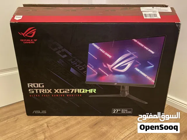 شاشة كمبيوتر asus rog strix xg27aqmr