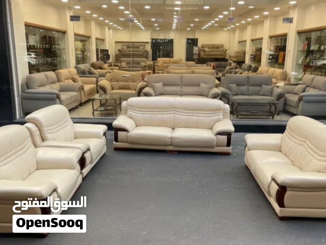 SOFA LEATHER 7 SEATER SET